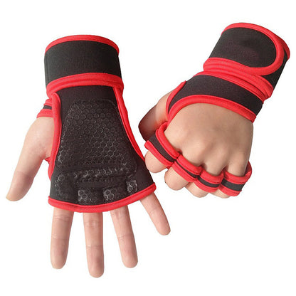 Non-Slip Weightlifting Gloves Adjustable