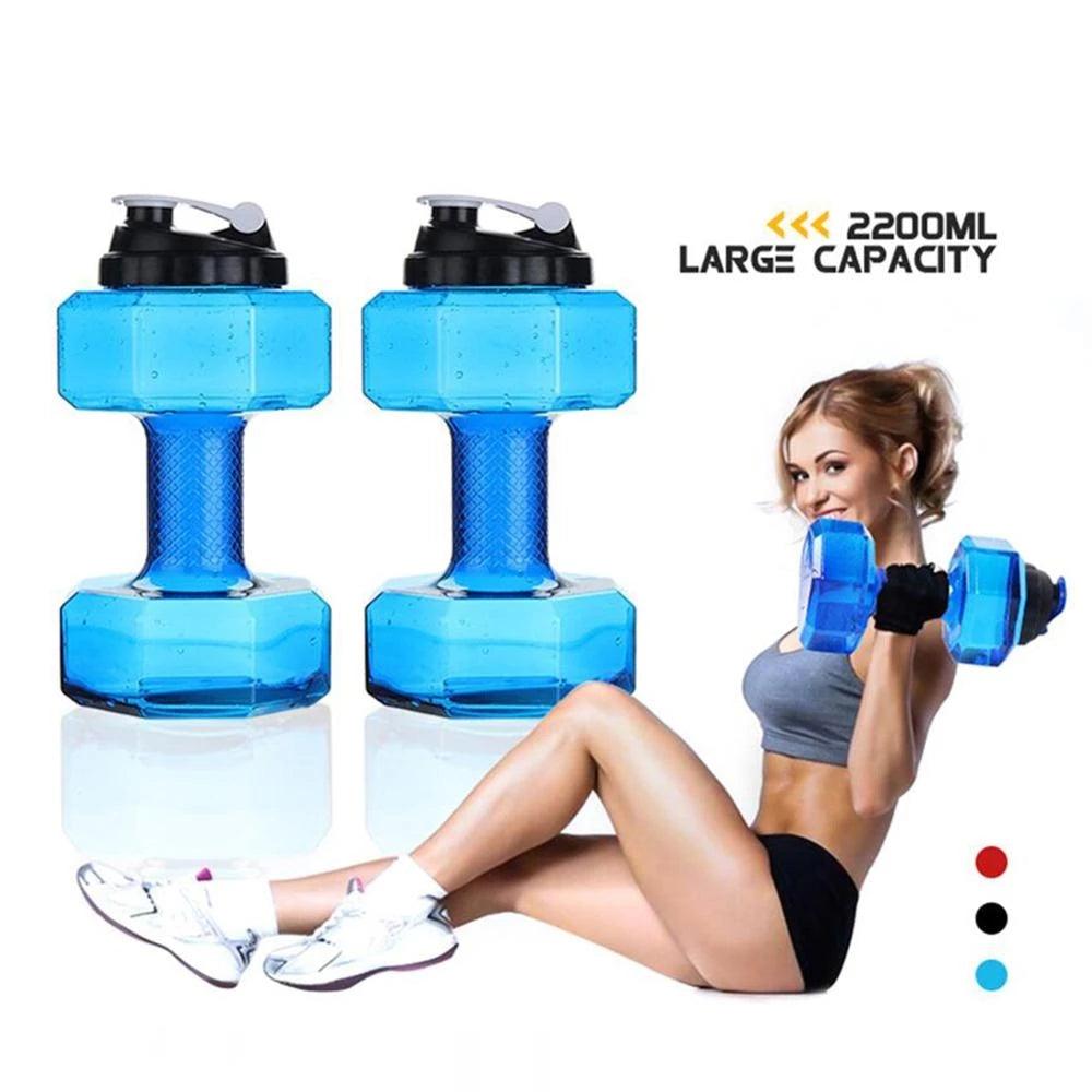 Dumbbells Large Water Bottle