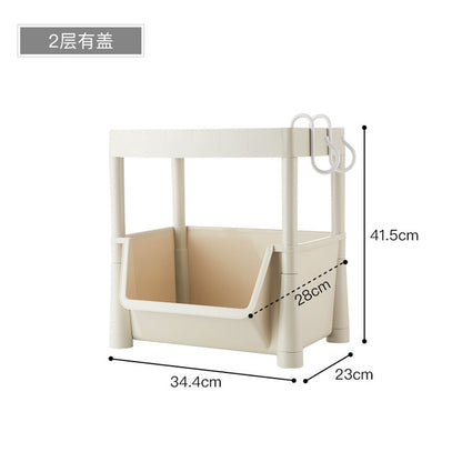 Mobile Trolleys Storage Rack Vegetable