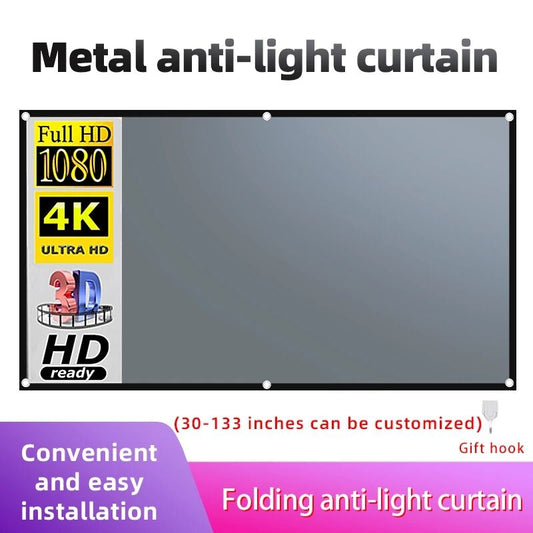 Projector Screen Anti Light Curtain Reflective