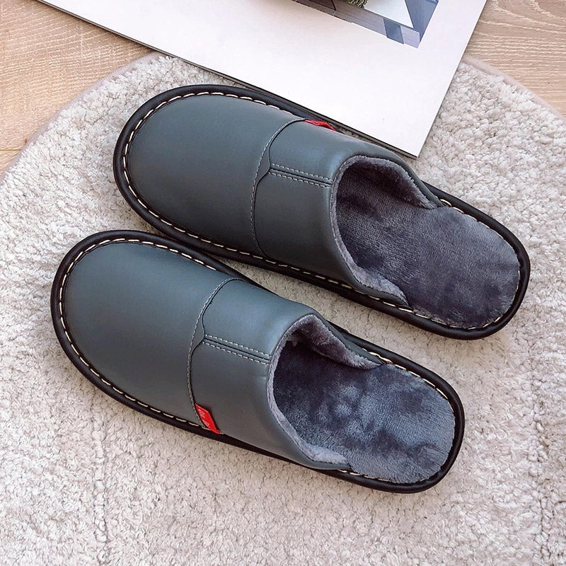 High Quality Leather Slippers