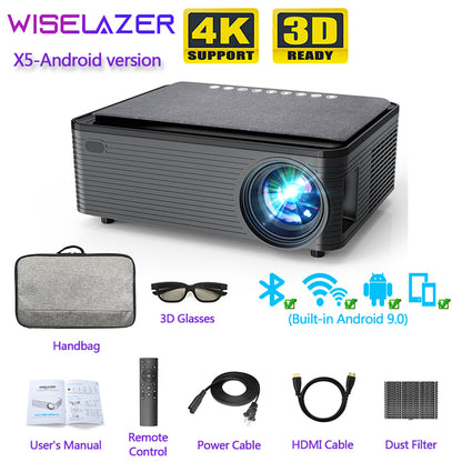 WISELAZER X5 Projector Support 4K