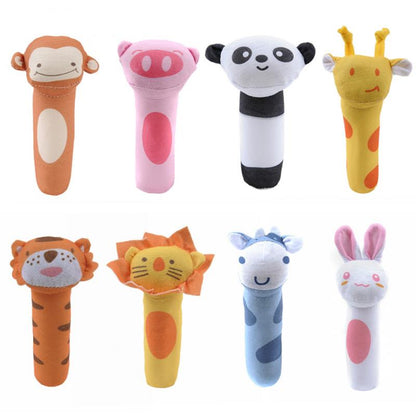 Baby Plush Rattle Cartoon Animal