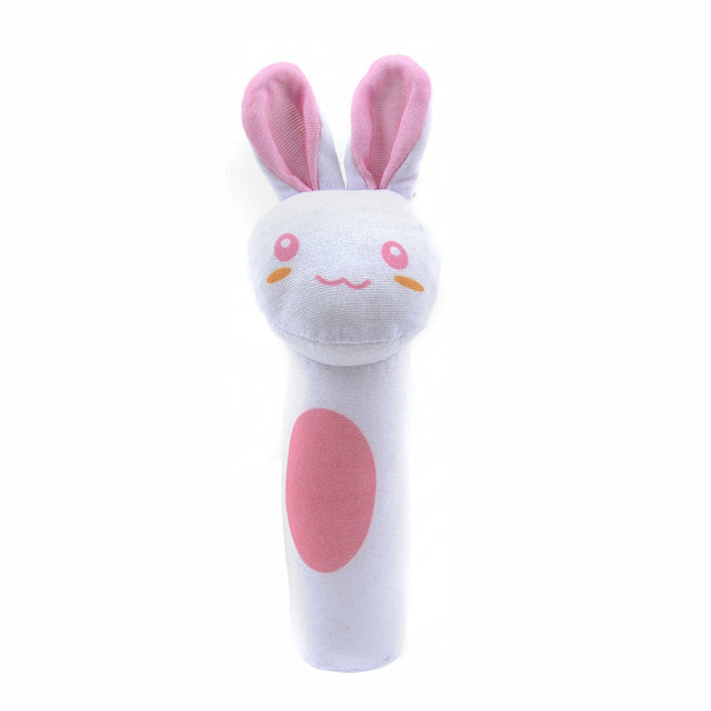 Baby Plush Rattle Cartoon Animal