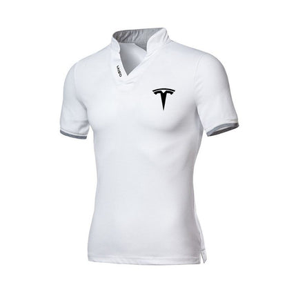 Tesla Logo 3D polo shirt