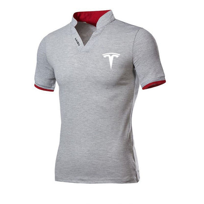 Tesla Logo 3D polo shirt