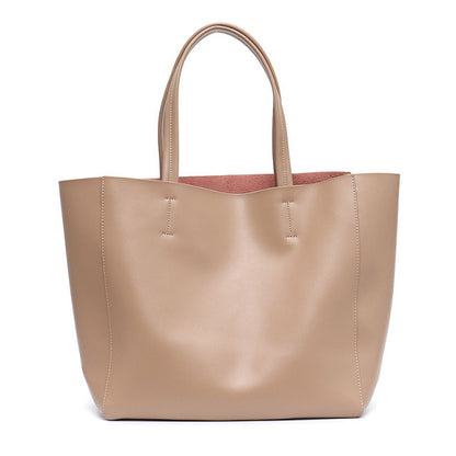 Luxury Brand Cow Leather Tote Bag