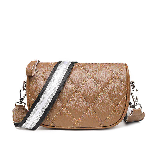 Fashion Trend Diamond Lattice Cross body Handbag