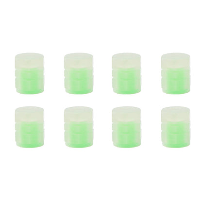 UNIVERSAL FLUORESCENT CAR TIRE VALVE CAPS 4pcs