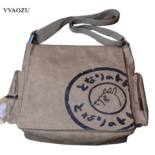 Neighbor Totoro Canvas Messenger Bag