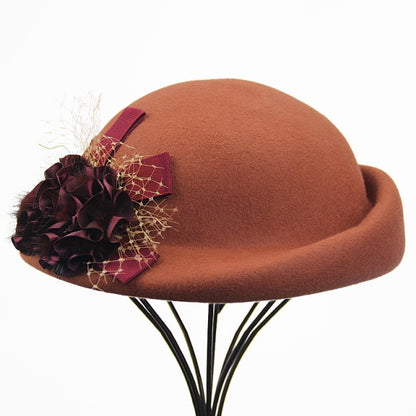 100% Wool Felt Berets Women Autumn And Winter Party