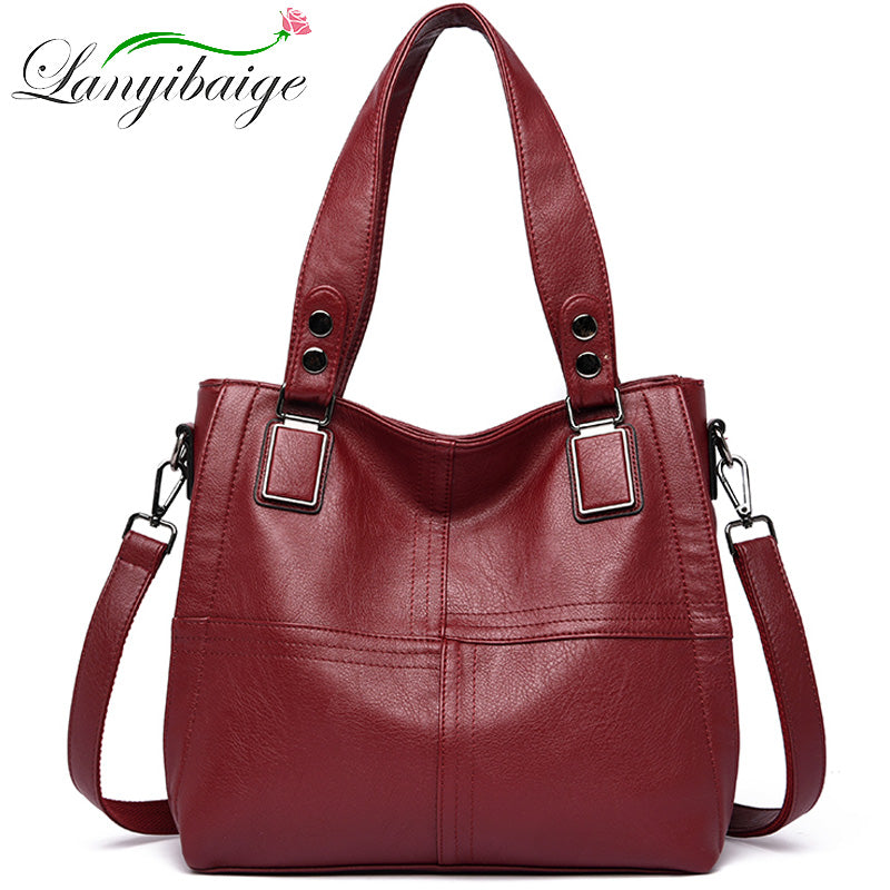 New Luxury Brand Leather Handbag