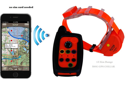 GPS TRACKER COLLAR WITHOUT SIM CARD